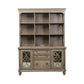 Simply Elegant - 3 Piece Home Office Set (Desk & Hutch Set) - Heathered Taupe