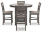 Wrenning - Drm Counter Table Set (Set of 5) - Gray