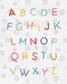 Watercolor Alphabet By Natalie Carpentieri - Pearl Silver