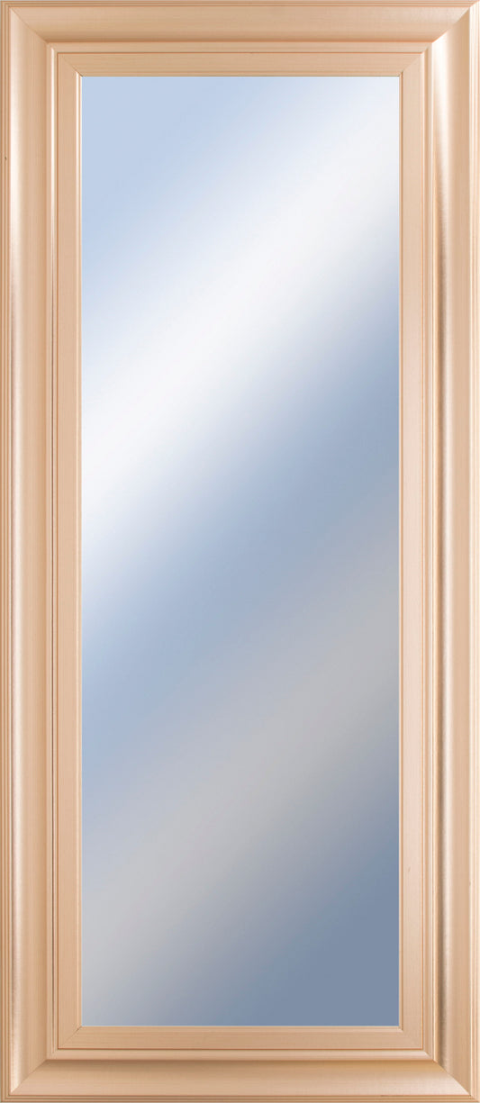 18x42 Decorative Framed Wall Mirror By Classy Art Promotional Mirror Frame #45 - Beige