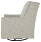 Kambria - Swivel Glider Accent Chair - Fog
